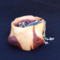 Cuenco de madera de juniperus, otro angulo